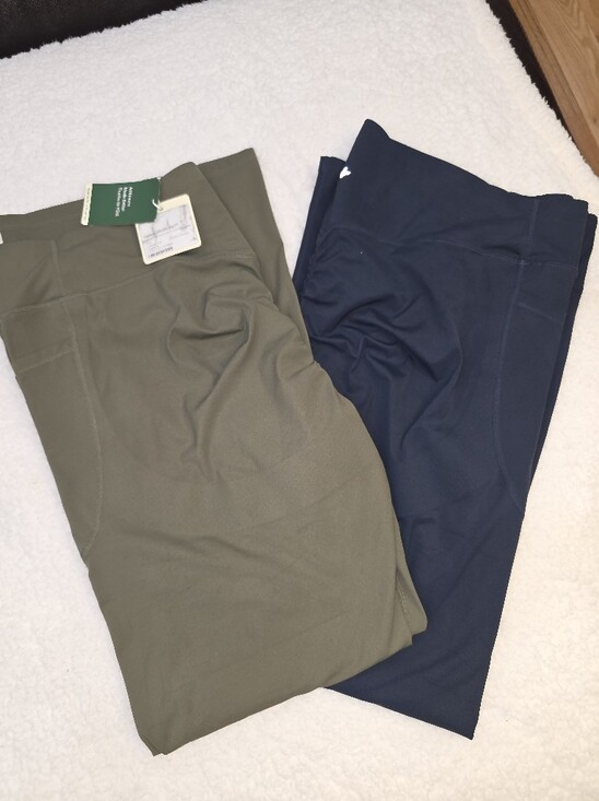 HALARA Pants - HALARA Plus Size 3xl Bundle Of 2 High-Waist Leggings in Olive And Navy Sculpting